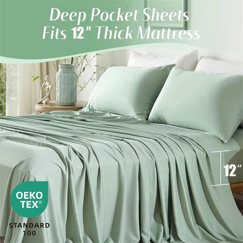 Bamboo Hotel Comfort Sheet Set